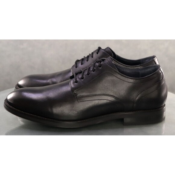 Cole Haan Grand Ambition $180 Men's Plain Toe Oxfords Shoes Size 11 Black C30582 - Picture 2 of 11